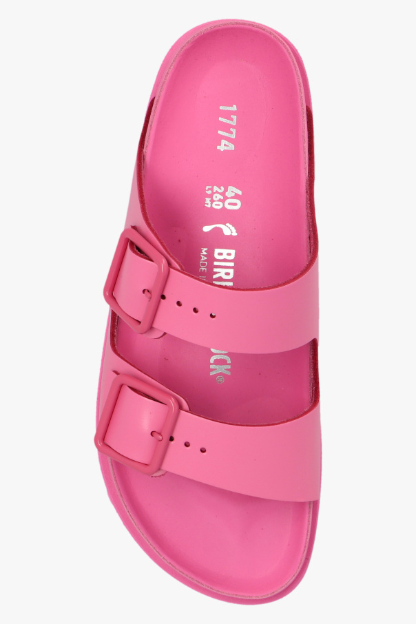 サンダル・ミュール Birkenstock 1774 Pink Leather Arizona Avantgarde Slippers 1774 III Arizona Leather Azalea Pink | BIRKENSTOCK